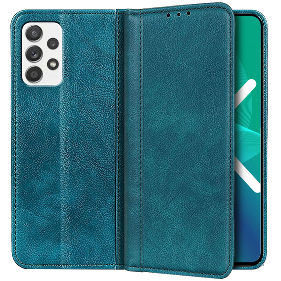 Калъфи за Samsung Galaxy A52 / A52s, Wallet Litchi Leather, зелен