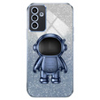 Калъфът за Samsung Galaxy A15 4G / 5G, Glitter Astronaut, син