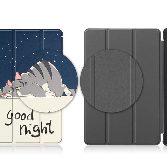 Калъф за Lenovo Tab M8 Gen 4 TB-300FU, Smartcase, sleeping cat
