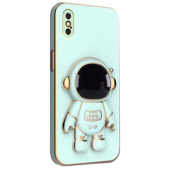 Калъфи за iPhone X / XS, Astronaut, ментов