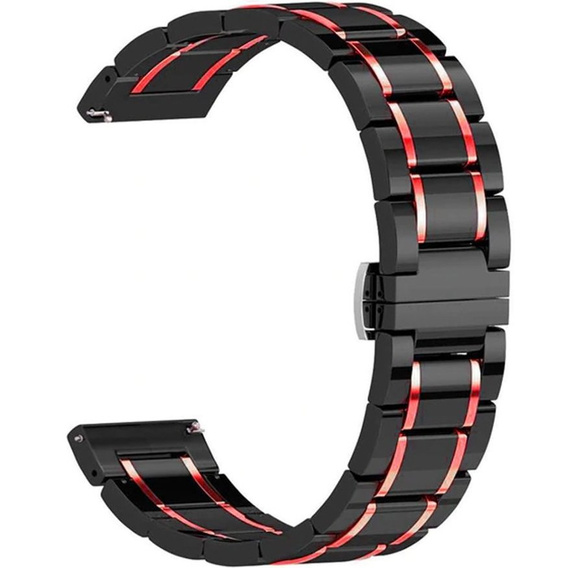 Bransoleta Ceramic z teleskopem 20mm, Black/Red