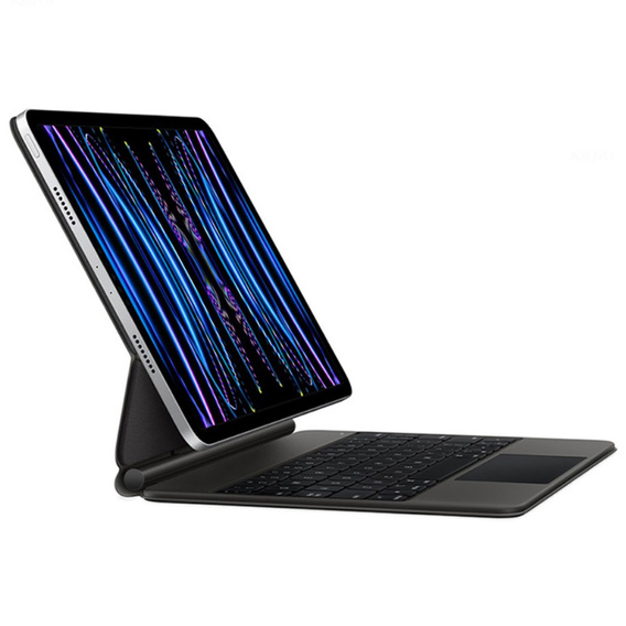 Калъф за клавиатура за iPad Pro 11" 2024, Magnetic Keyboard Touchpad, черен