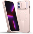 Калъф за iPhone 13 Pro Max/12 Pro Max Suritch Shockproof, Suritch Shockproof, за MagSafe, розов
