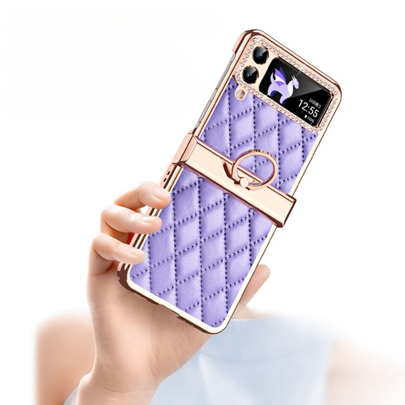 Калъф за Samsung Galaxy Z Flip 4 5G, Rhombus Grid