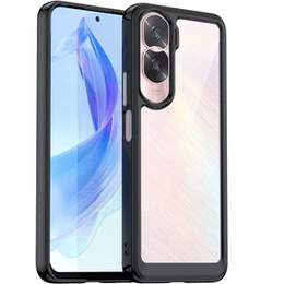 Калъфи за Honor 90 Lite 5G, Fusion Hybrid, прозрачен / черен