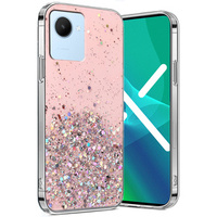 Калъфи за Realme C30 / Narzo 50i Prime, Glittery, розов