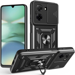 Брониран калъф за Xiaomi Redmi A5, CamShield Slide, черен