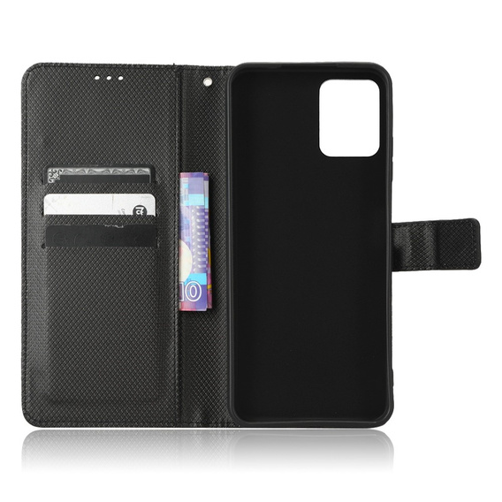 Калъф с капак за T Phone Pro 5G, Wallet Magnet, черен