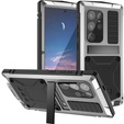 Брониран калъф за Samsung Galaxy S25 Ultra, R-JUST, сребърен
