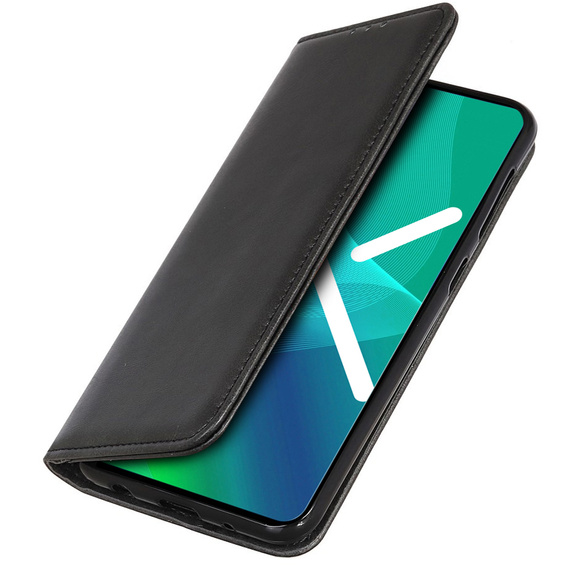 Калъф с капак за Asus Zenfone 9 5G / 10 5G, Split Leather Wallet, черен