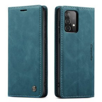 CASEME калъф за Samsung Galaxy A52 / A52s, Leather Wallet Case, син