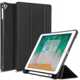 Калъф за iPad 9.7 2018 / 2017/ Air / Air 2, Smartcase с място за стилус, черен