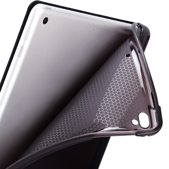 Калъф за iPad 9.7 2018 / 2017/ Air / Air 2, Smartcase с място за стилус, черен