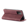 CASEME калъф за Samsung Galaxy A52 / A52s, Leather Wallet Case, бордо