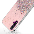 Калъфи за Huawei Nova 5T/Honor 20, Glittery, розов