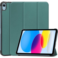 Калъф за iPad 10.9 2022 10 Gen, Smartcase с място за стилус, зелен