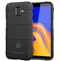 Калъфи за Samsung Galaxy J6+ Plus, Rugged Shield, черен