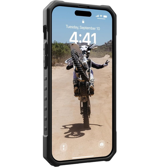Калъфи Urban Armor Gear за iPhone 15 Pro, Pathfinder MagSafe, сив