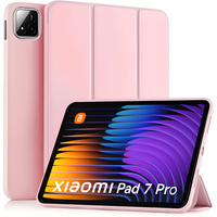 Калъф за Xiaomi Pad 7 / 7 Pro, Smartcase, розов