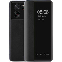 Калъф за Xiaomi 13T / 13T Pro, с капак за страничен изглед, черен