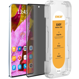 ENKAY Закалено стъкло за Realme 14 Pro+ 5G / Oppo Reno13 Pro 5G, прозрачен
