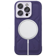 Калъф за iPhone 15 Pro Max, ERBORD Armor Mag, лилав