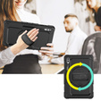 Калъф за Samsung Galaxy Tab S9 Ultra, брониран защитен, черен
