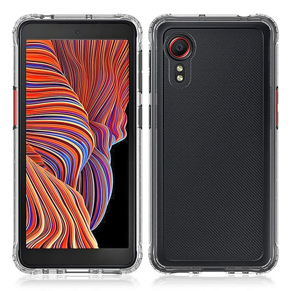 Калъфи за Samsung Galaxy Xcover 5, Fusion Hybrid, прозрачен