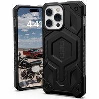 Калъфи Urban Armor Gear за iPhone 14 Pro Max, Monarch MagSafe Carbon, черен