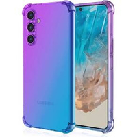 Калъфът Gradient Dropproof за Samsung Galaxy M35, Лилаво / синьо