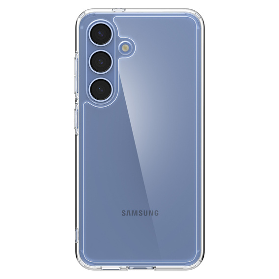 Калъфът Spigen за Samsung Galaxy S25, Ultra Hybrid, прозрачен + 9H закалено стъкло