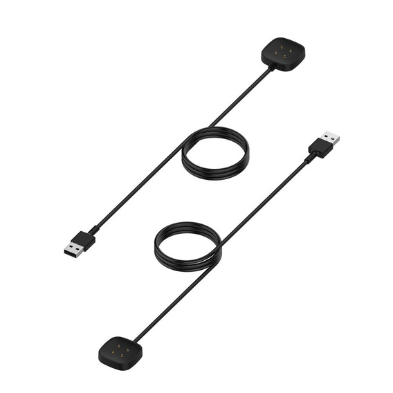 Kabel USB/ładowarka do Fitbit Versa 3 / Sense, Black