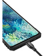 брониран калъф за Samsung Galaxy S10 Lite, Nox Case Ring, черен