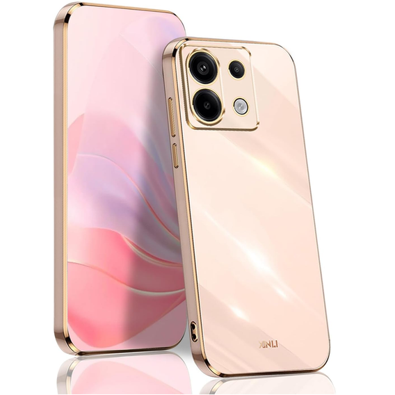 Калъф за Xiaomi Redmi Note 13 Pro 5G, Glamour CamShield, розов