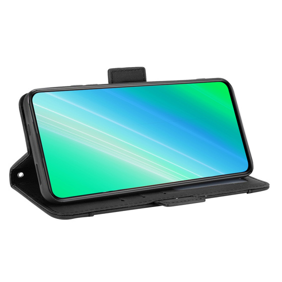 Калъф с капак за Motorola Moto G13 4G / G23 4G, Card Slot, черен