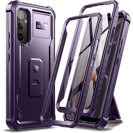 Брониран калъф за Samsung Galaxy A54 5G, Dexnor Full Body (Two Frames), лилав