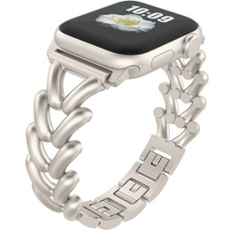 Гривна за Apple Watch 1/2/3/4/5/6/7/8/SE/ULTRA 42/44/45/49MM, бежова