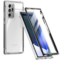 Калъфи за Samsung Galaxy Note 20 Ultra, Suritch Full Body, прозрачен / черен