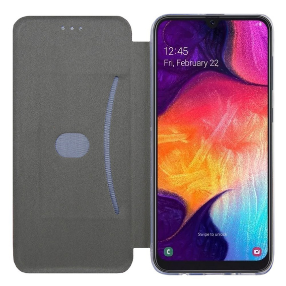 Калъф с капак за Xiaomi Redmi 8A, Flexi Book Elegance, черен