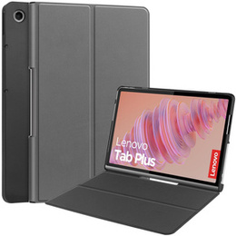 Калъф за Lenovo Tab Plus, Smartcase, сив