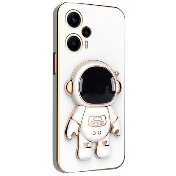 Калъфи за Xiaomi Poco F5, Astronaut, бял