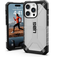 Калъфи Urban Armor Gear за iPhone 15 Pro, Plasma, прозрачен / черен