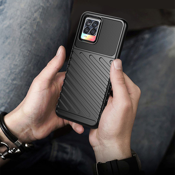 Калъфи за Realme 8/8 Pro, Thunder, черен