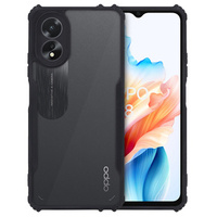 Калъфи за Oppo A38 4G / Oppo A18 4G, AntiDrop Hybrid, черен