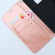 Калъф с капак за Xiaomi 13T / 13T Pro, Mandala, розов rose gold