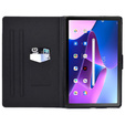 Калъфи за Lenovo Tab M10 Plus 10.6 Gen 3 125F/128F, Stand Case Card Slot, astronaut dog