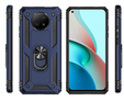 брониран калъф за Xiaomi Redmi Note 9T 5G, Nox Case Ring, син