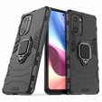 Калъфи за Xiaomi Mi 11i / POCO F3, Kickstand Ring, черен