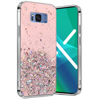 Калъфи за Samsung Galaxy S8, Glittery, розов