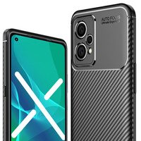 Калъфи за Realme 9 Pro+ Plus / Realme 9 4G, Carbon Gel, черен